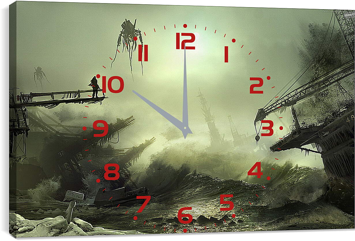 Часы картина - Killzone 3
