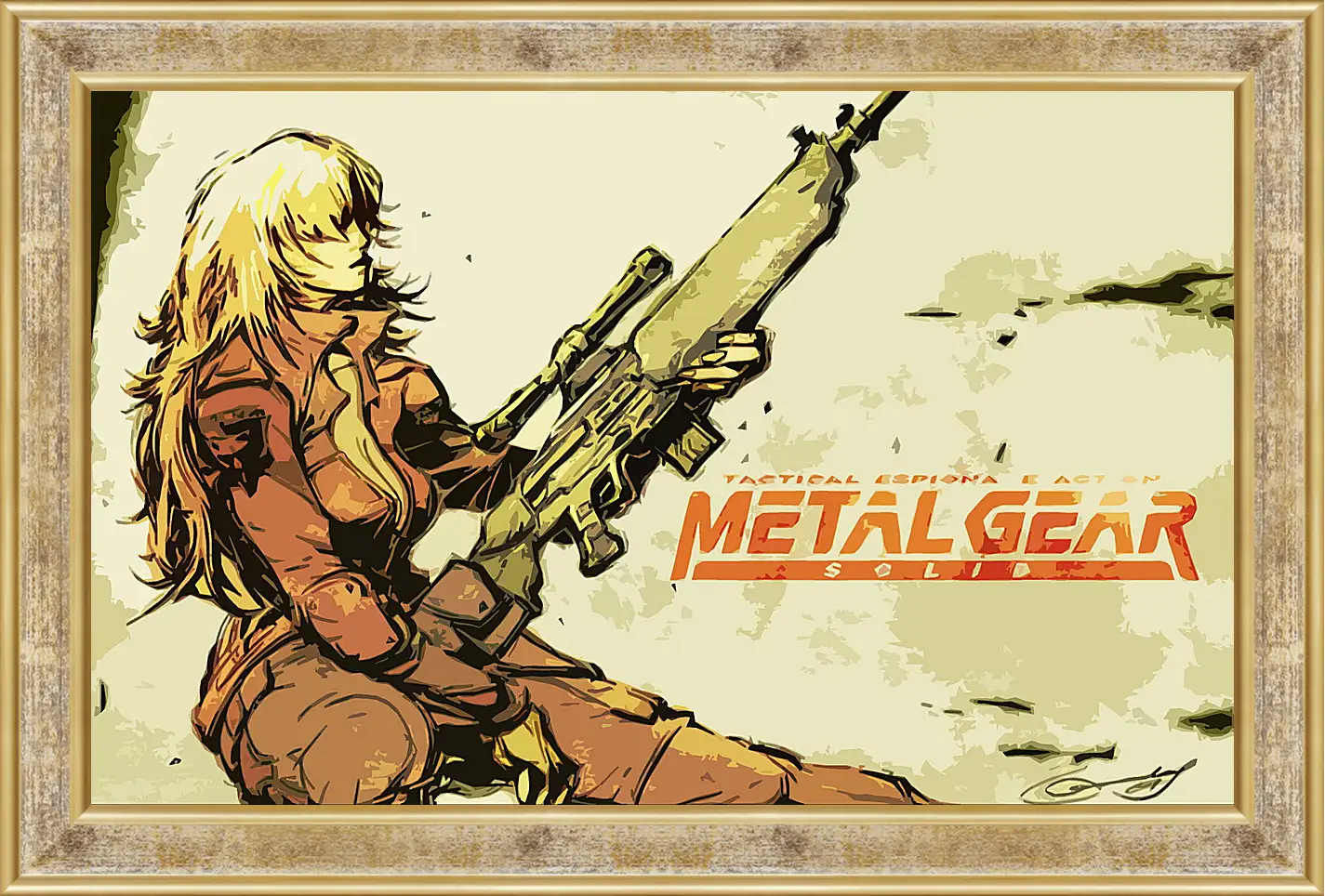 Картина в раме - Metal Gear