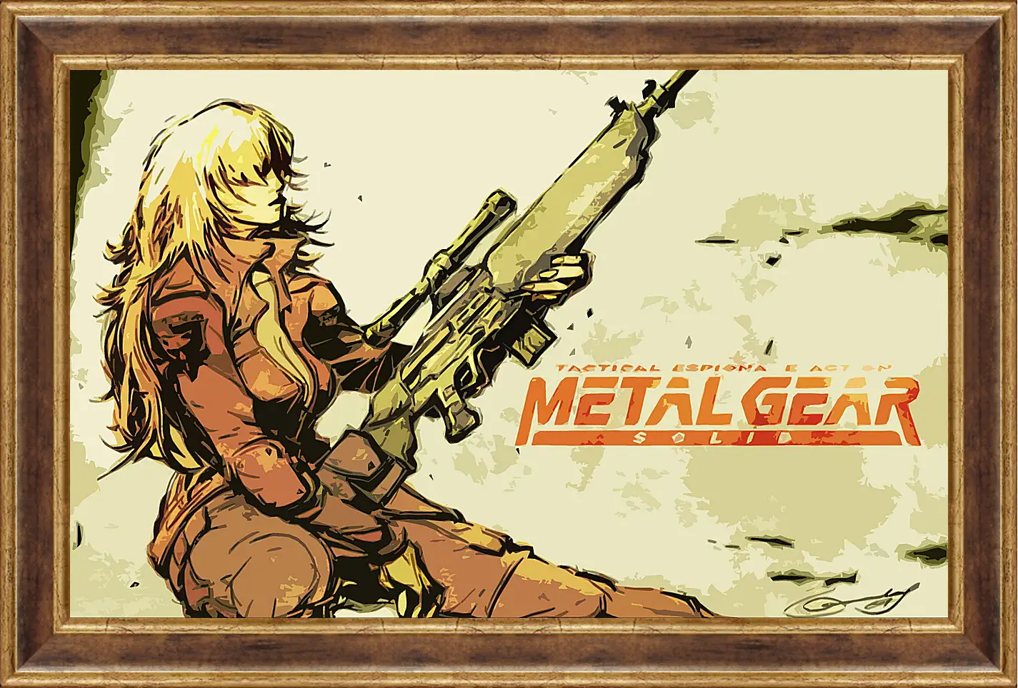 Картина в раме - Metal Gear