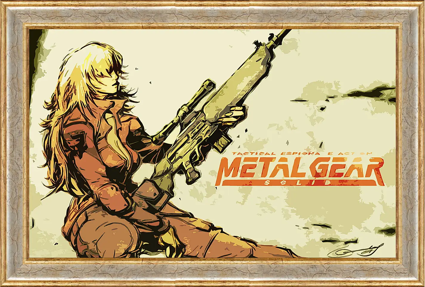 Картина в раме - Metal Gear