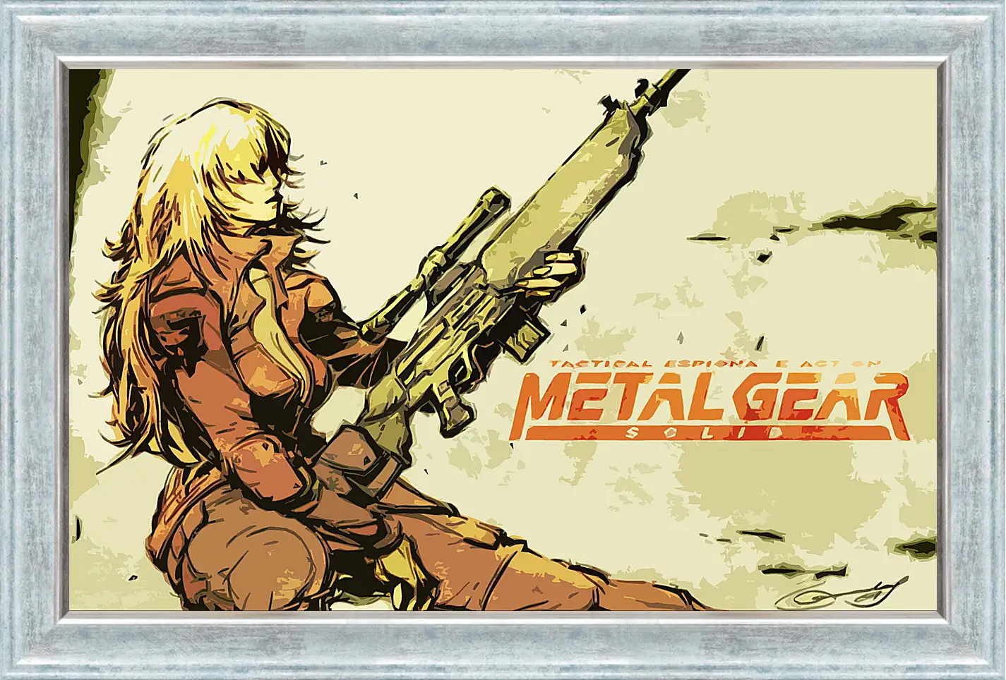 Картина в раме - Metal Gear