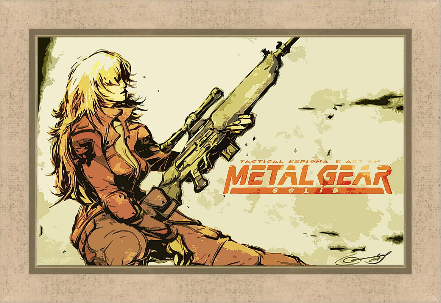 Картина в раме - Metal Gear