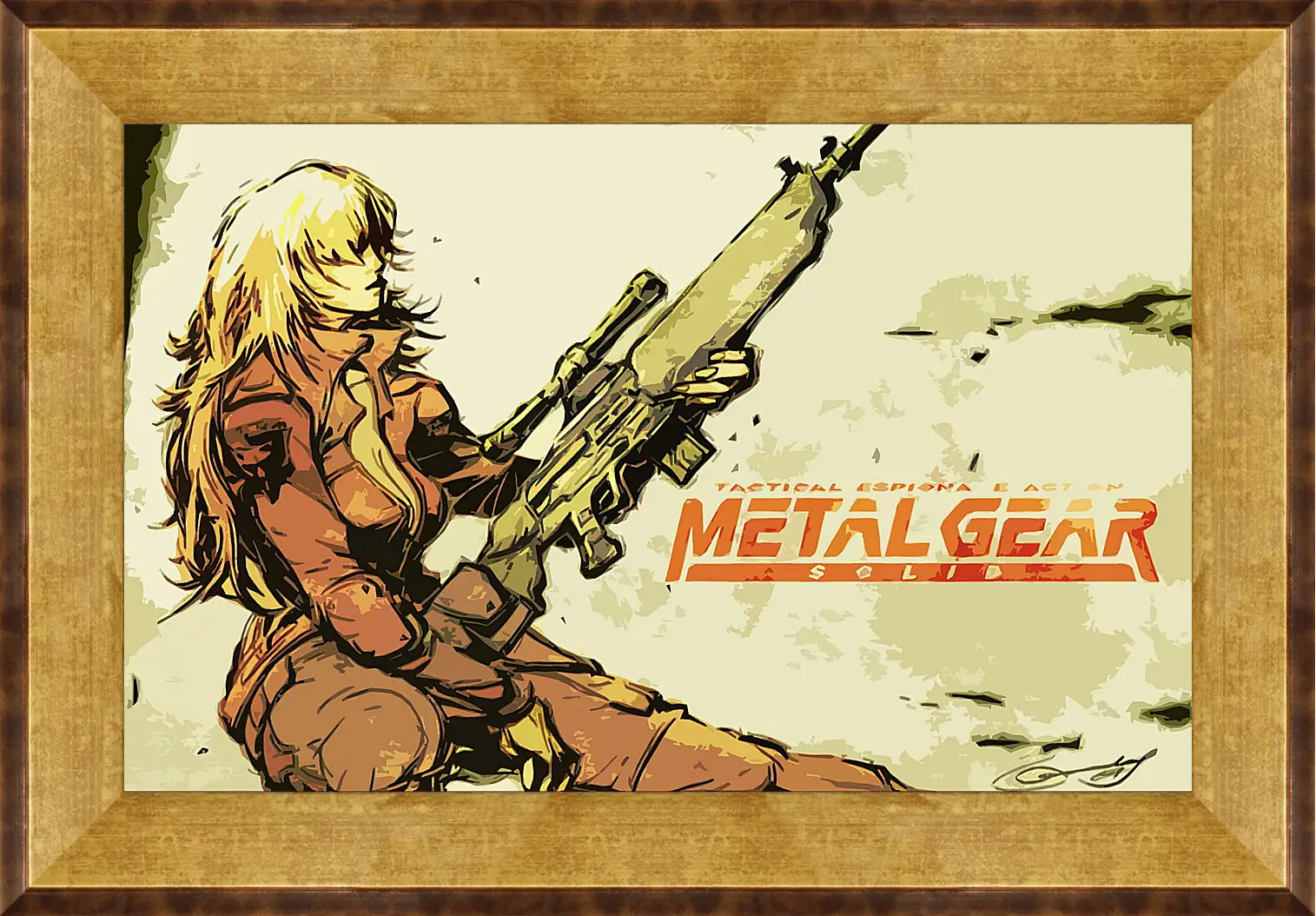 Картина в раме - Metal Gear