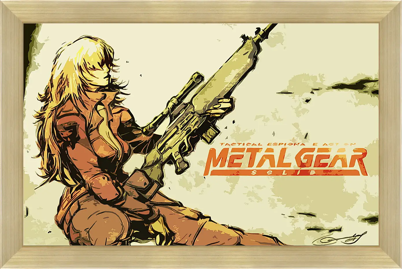 Картина в раме - Metal Gear