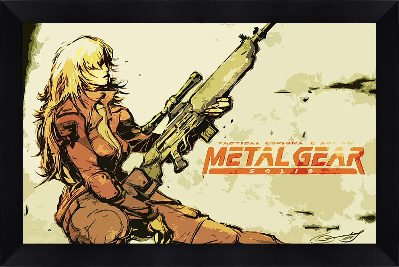 Картина в раме - Metal Gear