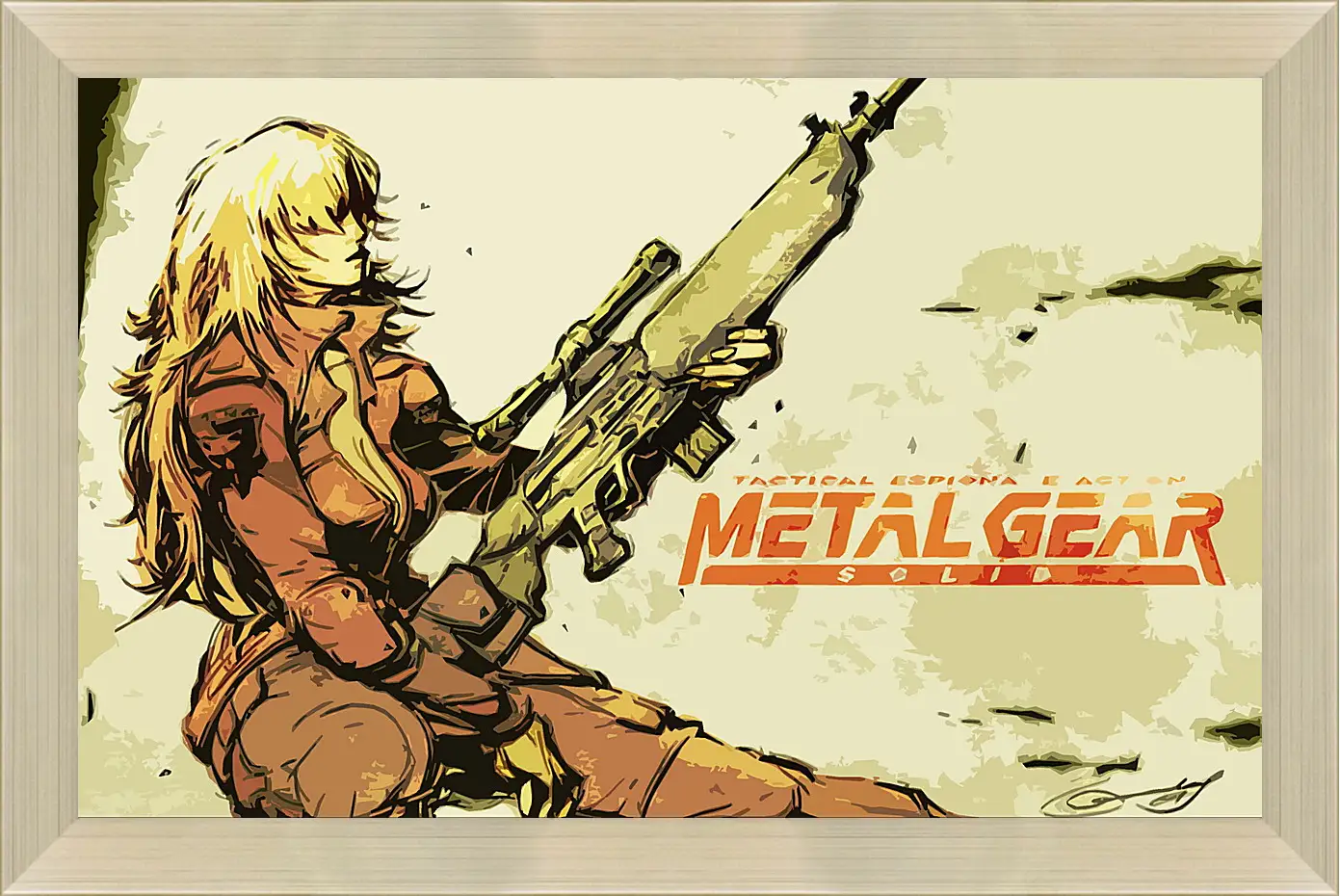 Картина в раме - Metal Gear