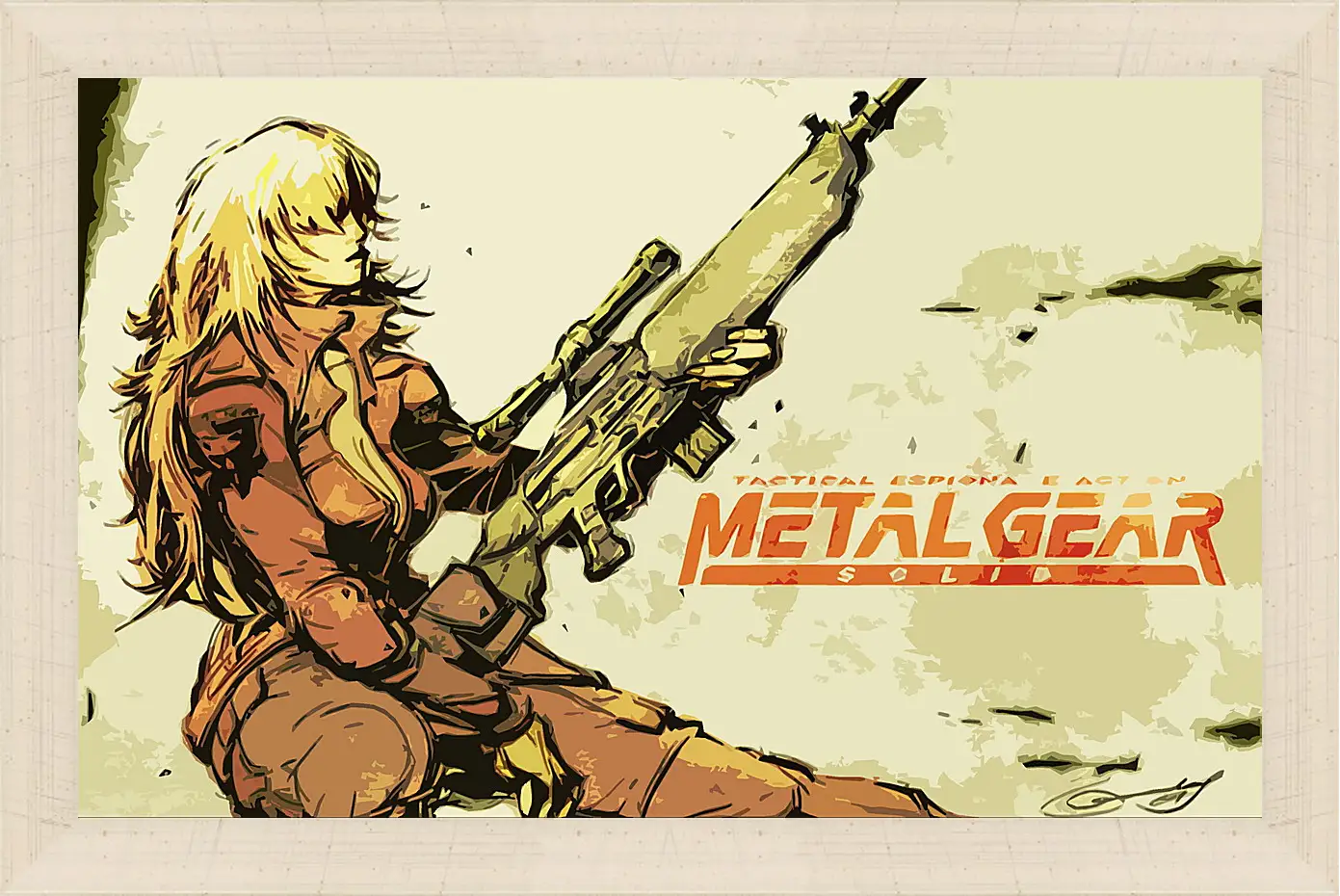 Картина в раме - Metal Gear