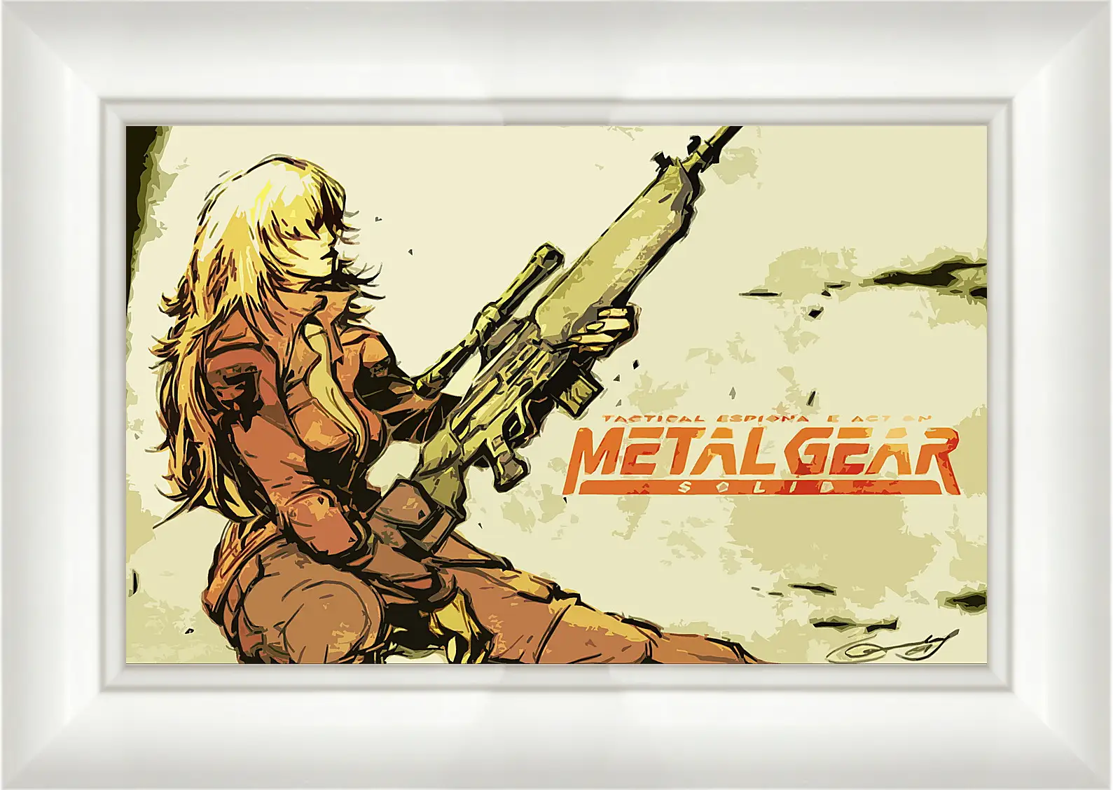 Картина в раме - Metal Gear