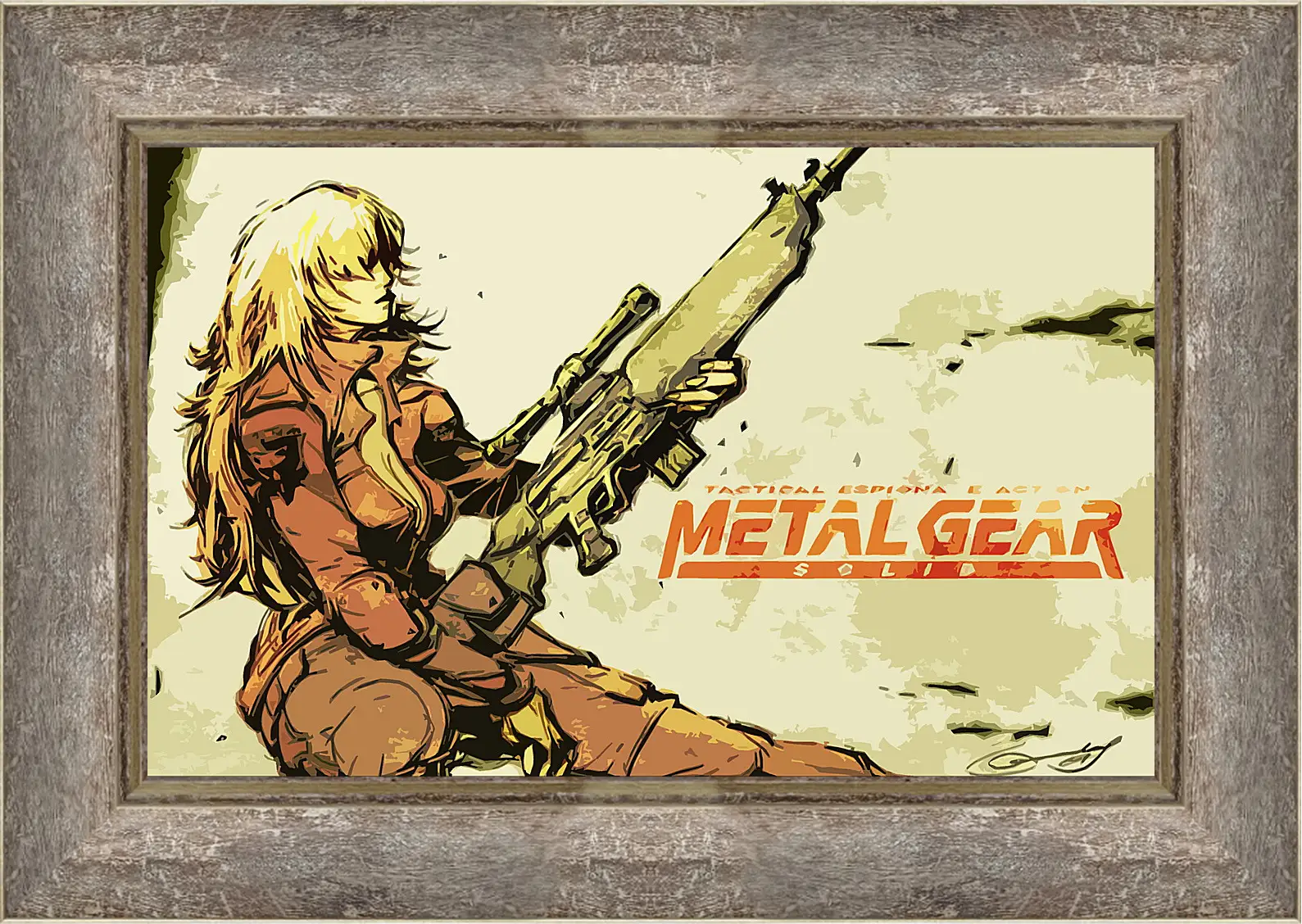 Картина в раме - Metal Gear