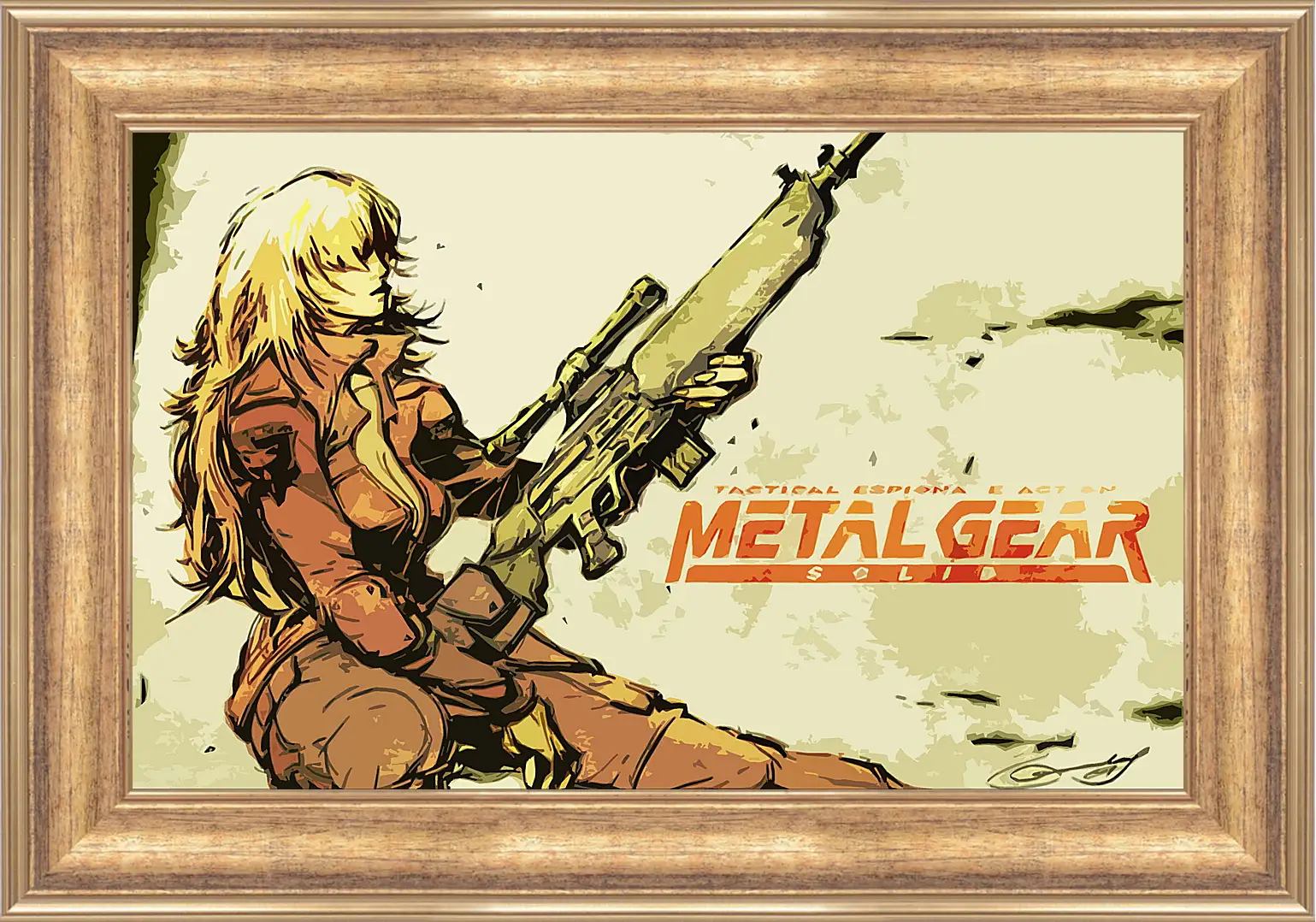 Картина в раме - Metal Gear
