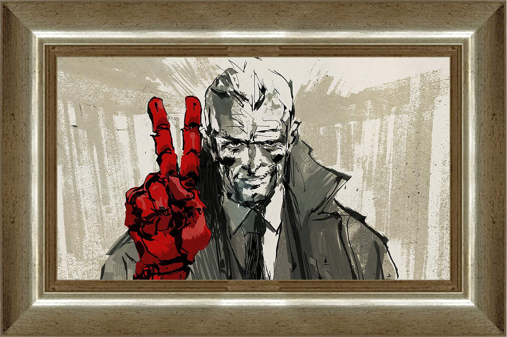 Картина в раме - Metal Gear