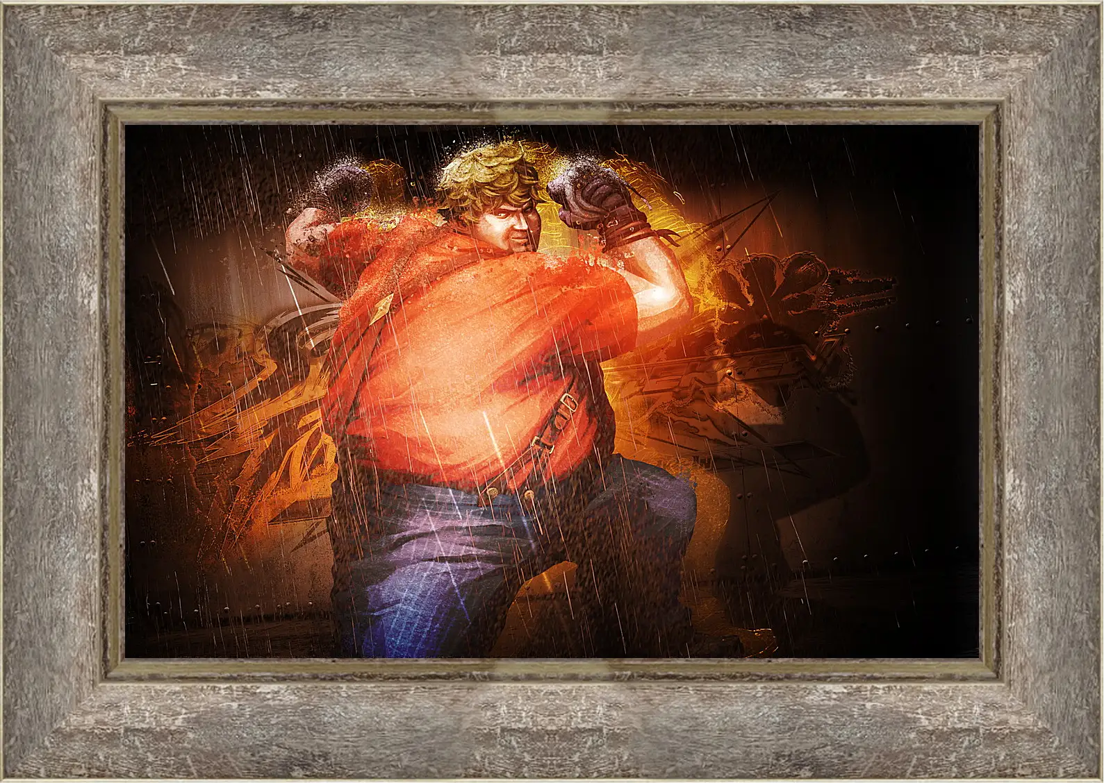 Картина в раме - Street Fighter X Tekken
