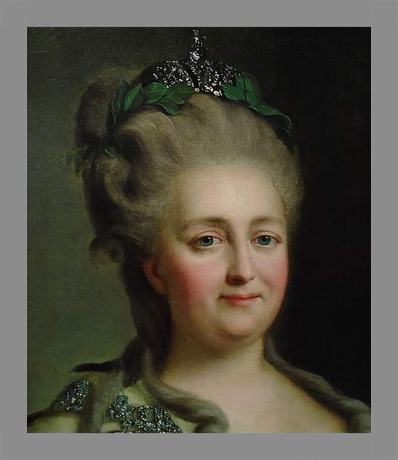 Картина в раме - Екатерина II