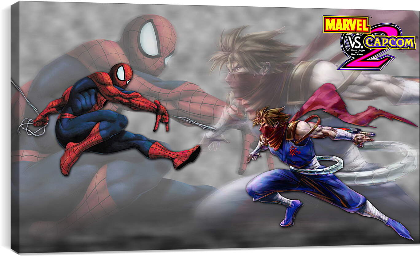 Постер и плакат - Marvel Vs. Capcom 2
