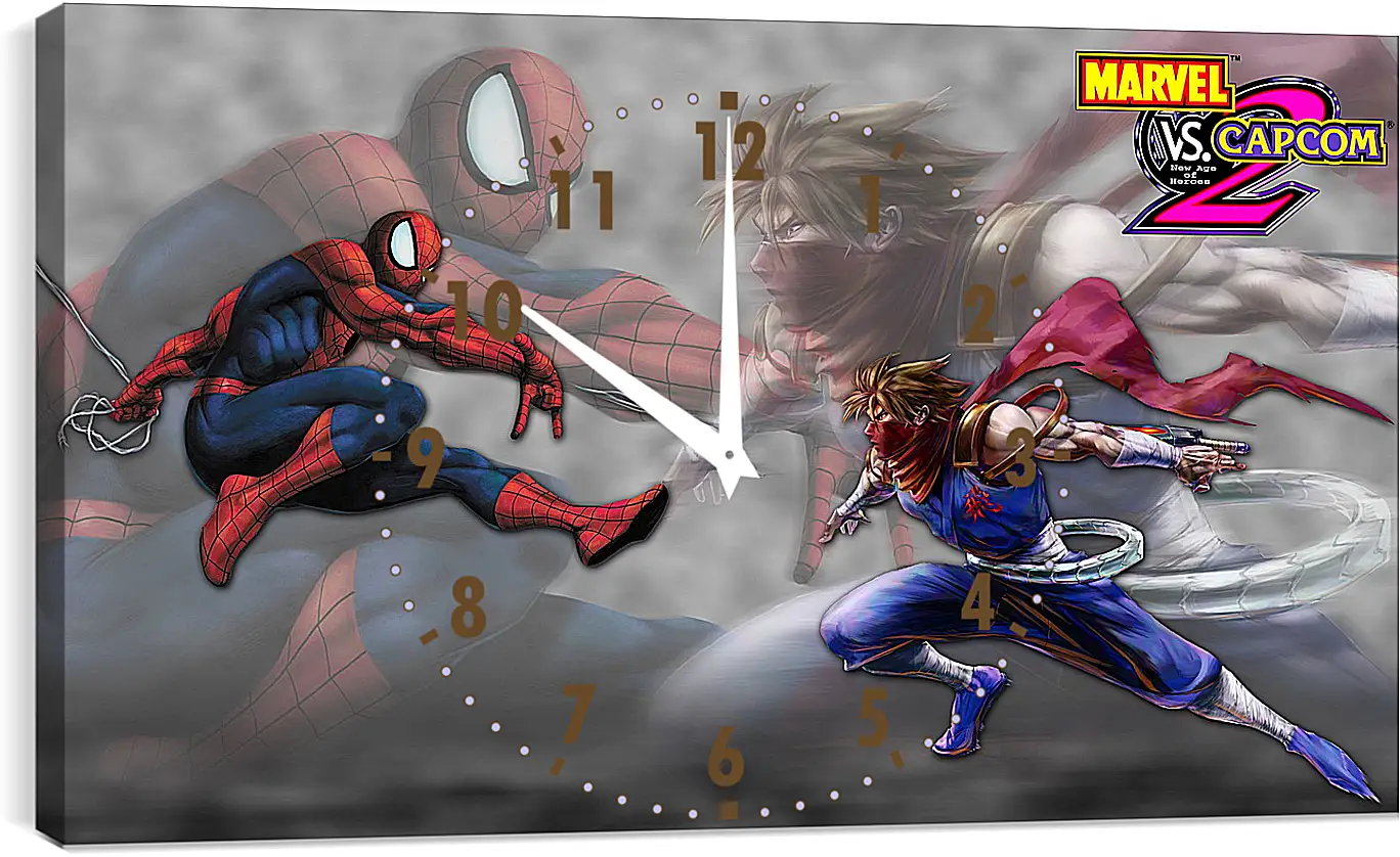 Часы картина - Marvel Vs. Capcom 2

