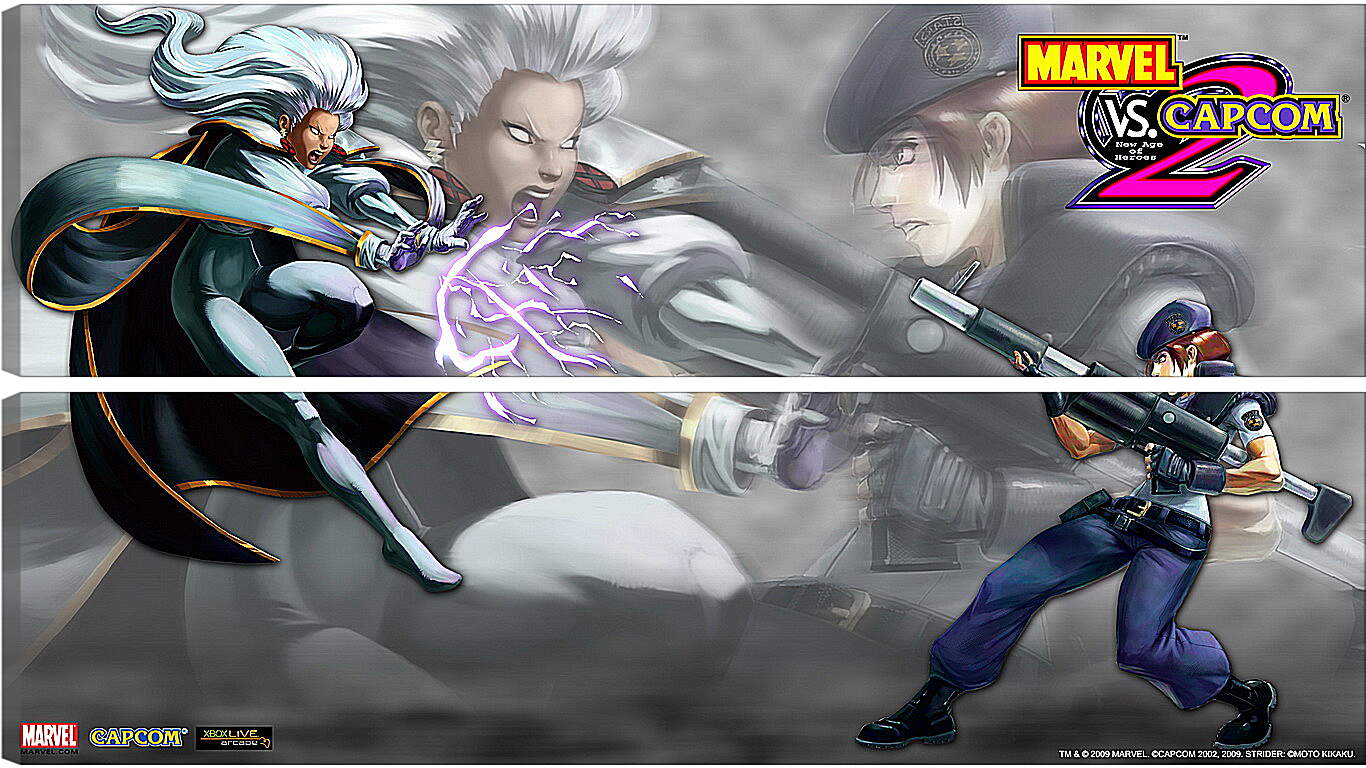 Модульная картина - Marvel Vs. Capcom 2
