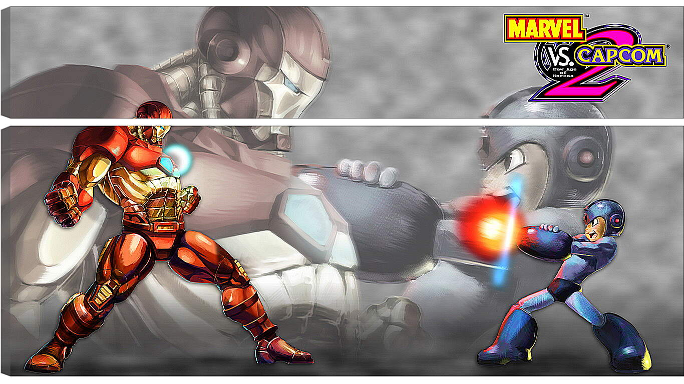 Модульная картина - Marvel Vs. Capcom 2
