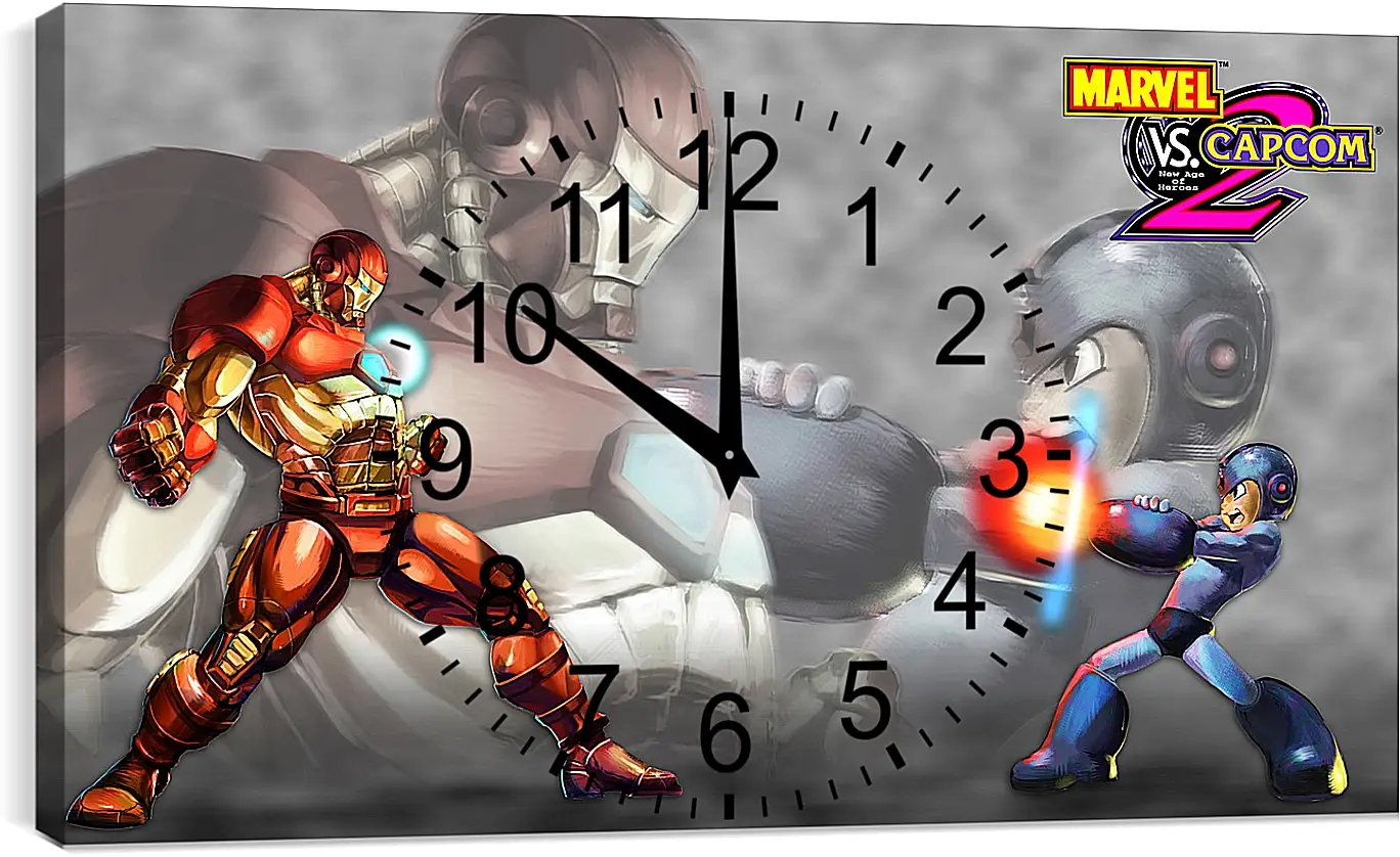 Часы картина - Marvel Vs. Capcom 2
