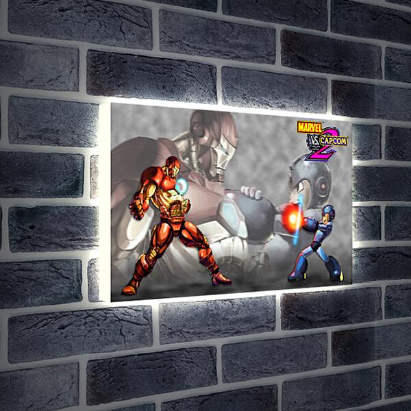 Лайтбокс световая панель - Marvel Vs. Capcom 2

