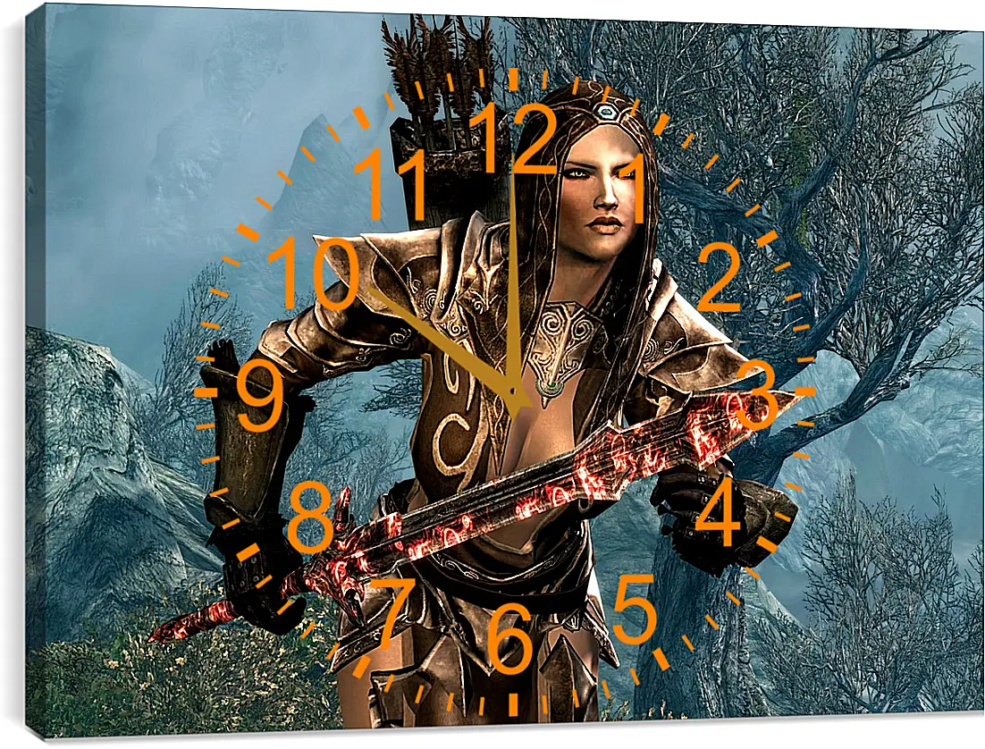Часы картина - The Elder Scrolls V: Skyrim

