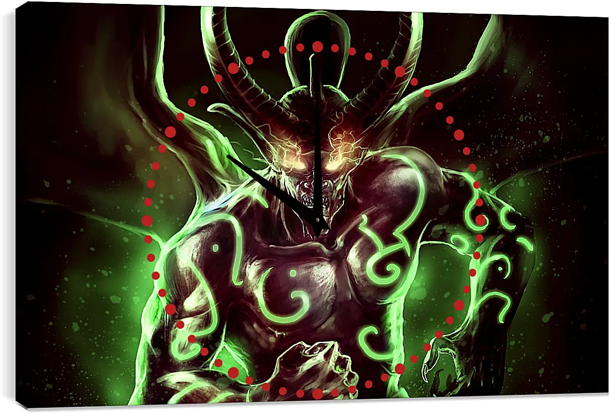 Часы картина - DotA