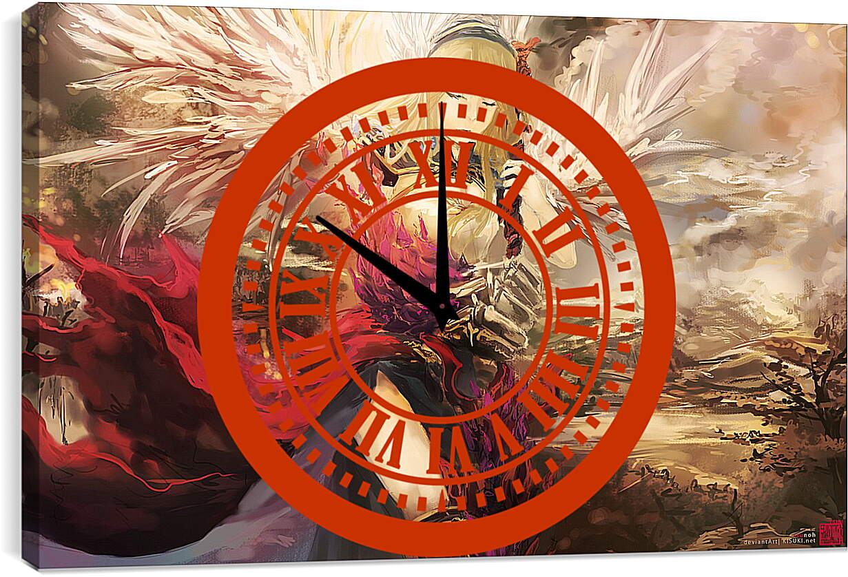 Часы картина - Ragnarok
