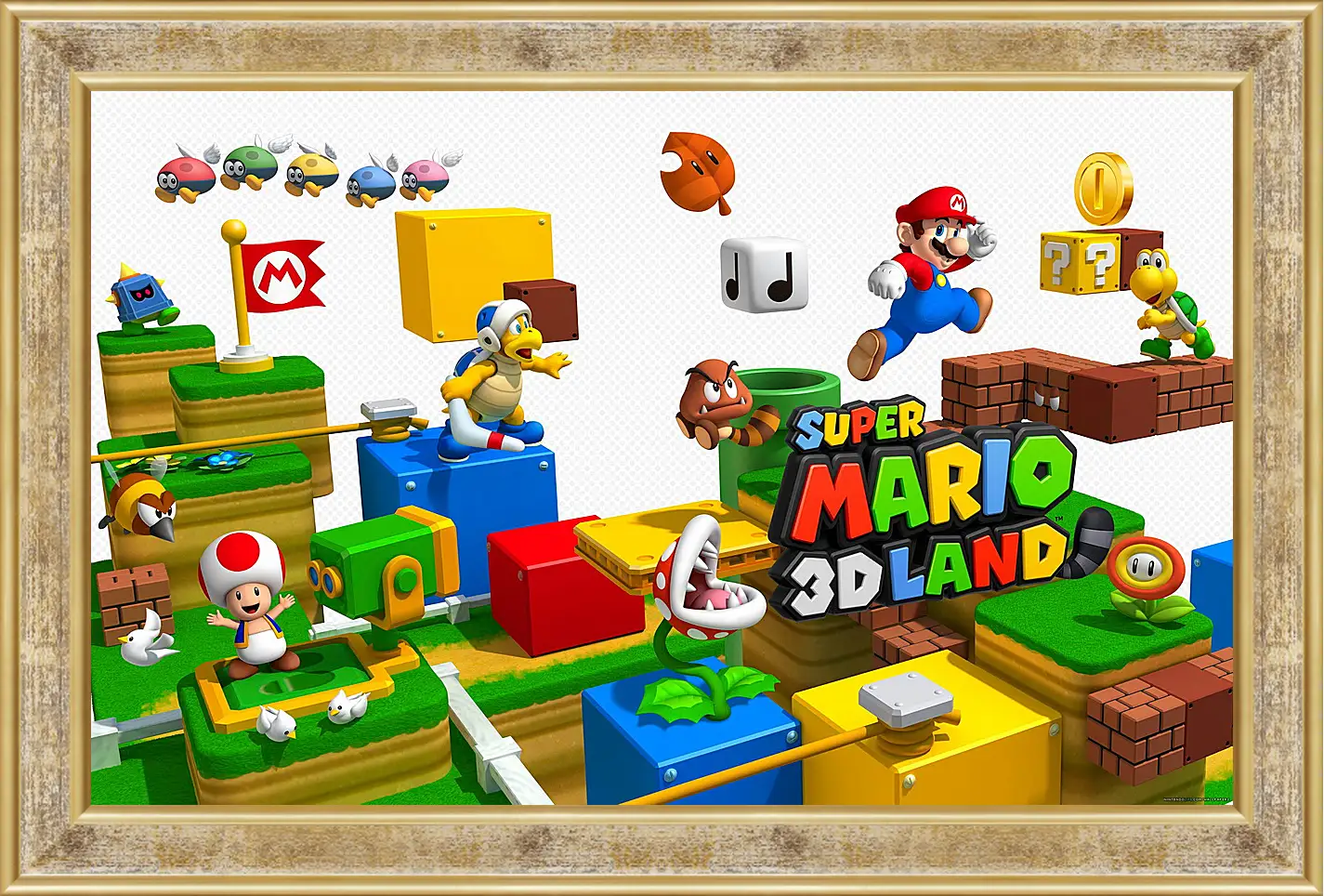 Картина в раме - Super Mario 3D Land
