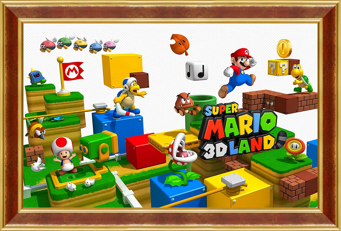 Картина в раме - Super Mario 3D Land
