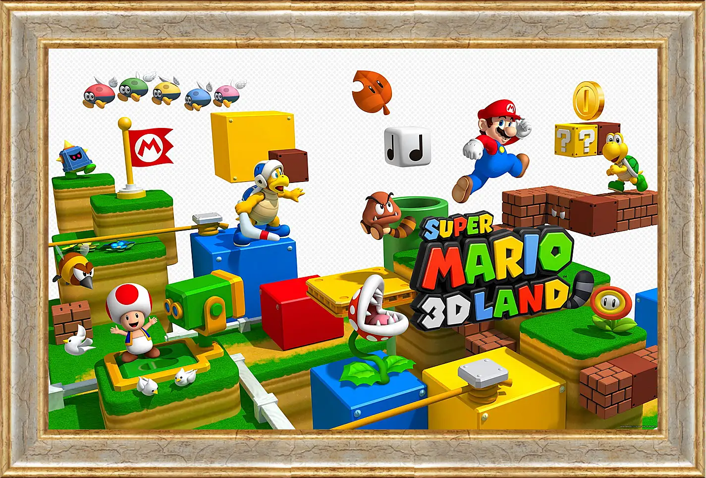 Картина в раме - Super Mario 3D Land
