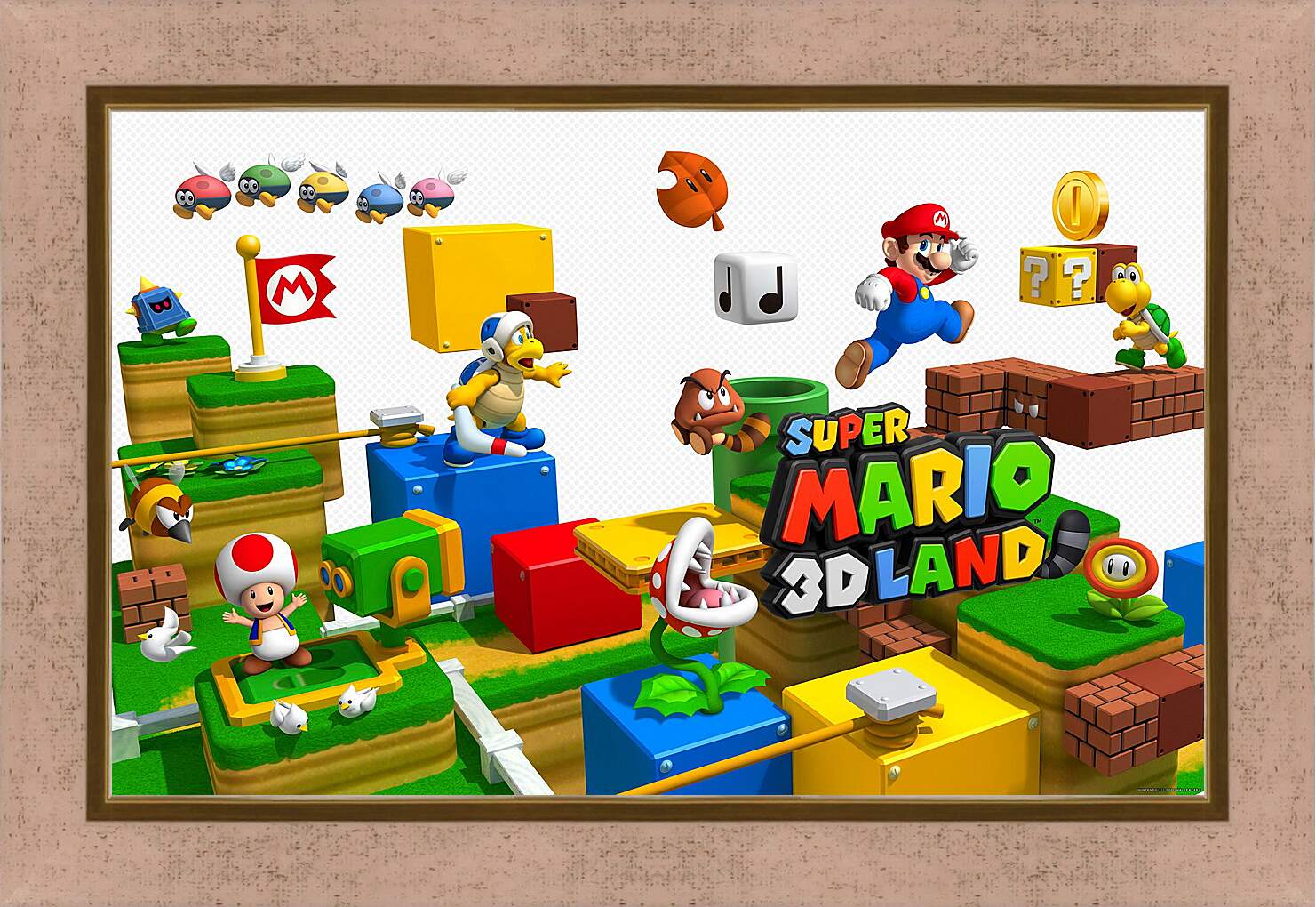 Картина в раме - Super Mario 3D Land
