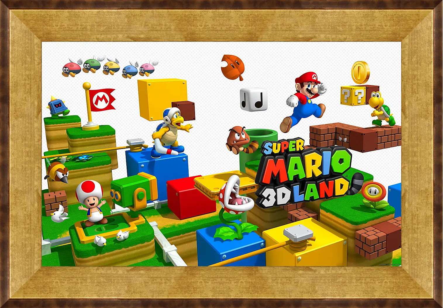 Картина в раме - Super Mario 3D Land
