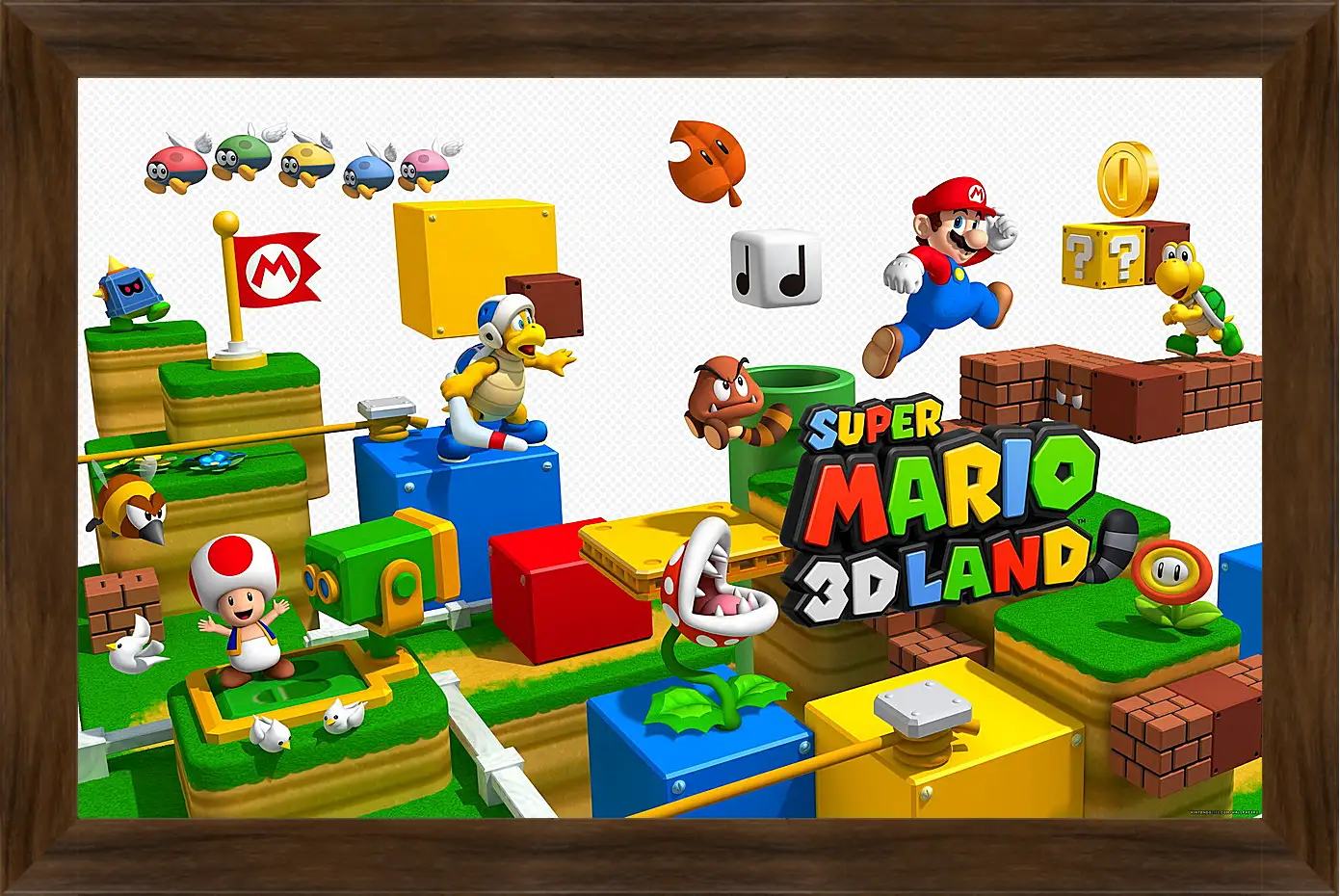 Картина в раме - Super Mario 3D Land
