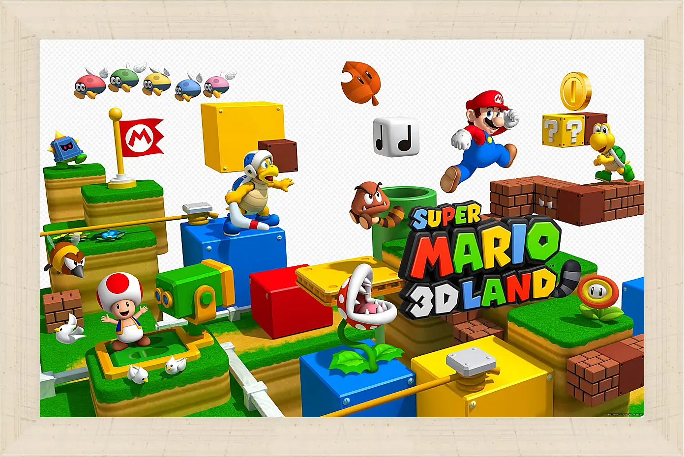 Картина в раме - Super Mario 3D Land
