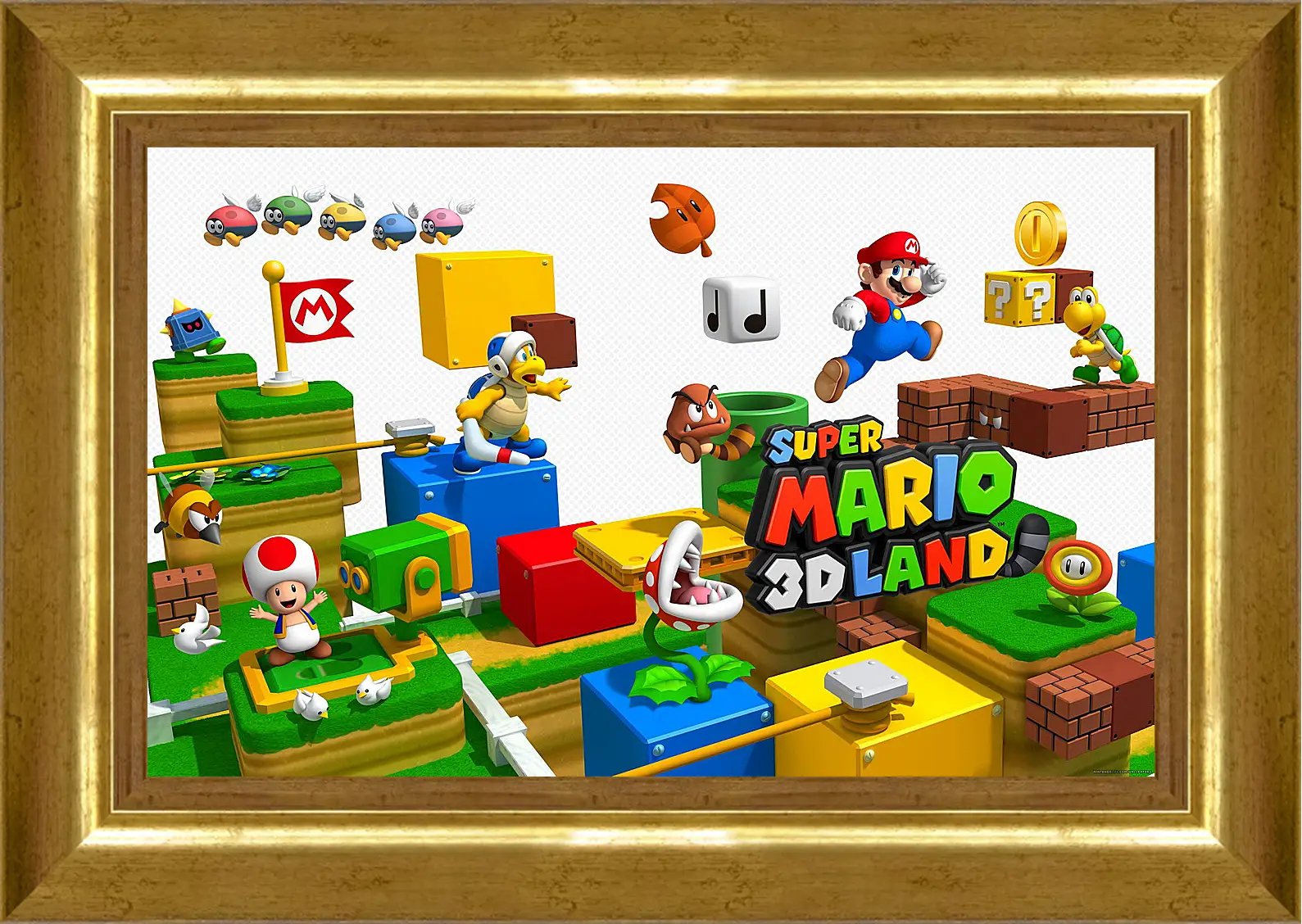 Картина в раме - Super Mario 3D Land
