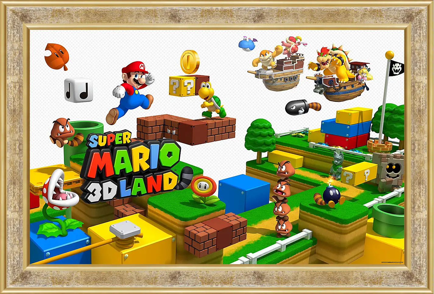 Картина в раме - Super Mario 3D Land
