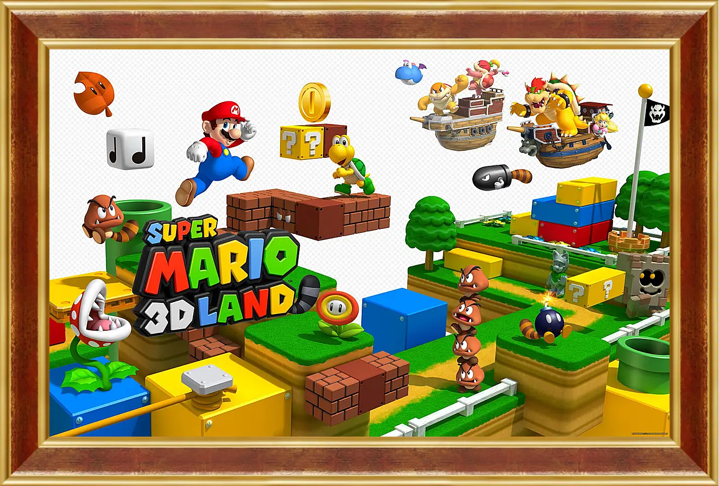 Картина в раме - Super Mario 3D Land
