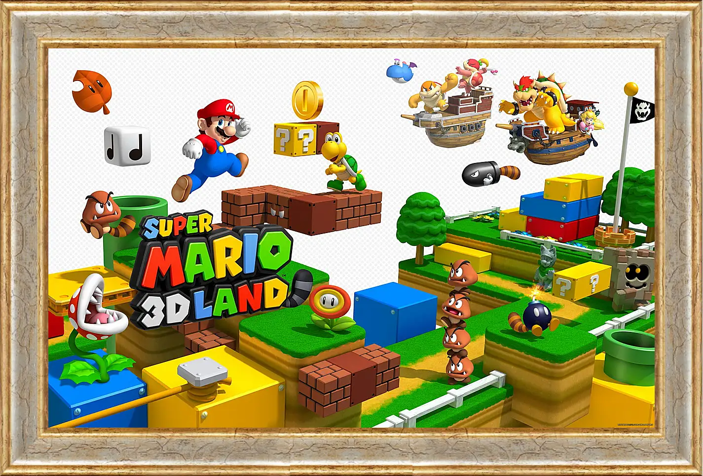 Картина в раме - Super Mario 3D Land
