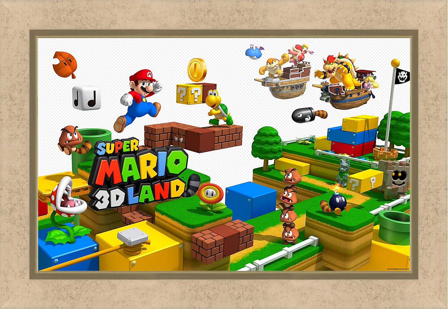 Картина в раме - Super Mario 3D Land
