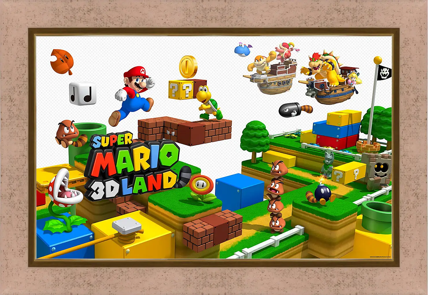 Картина в раме - Super Mario 3D Land
