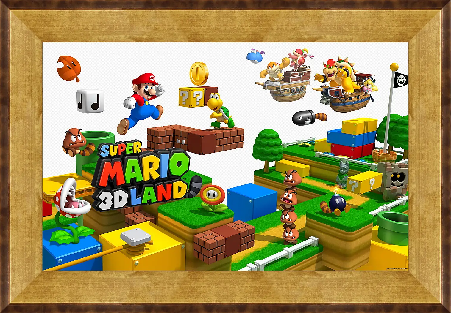 Картина в раме - Super Mario 3D Land
