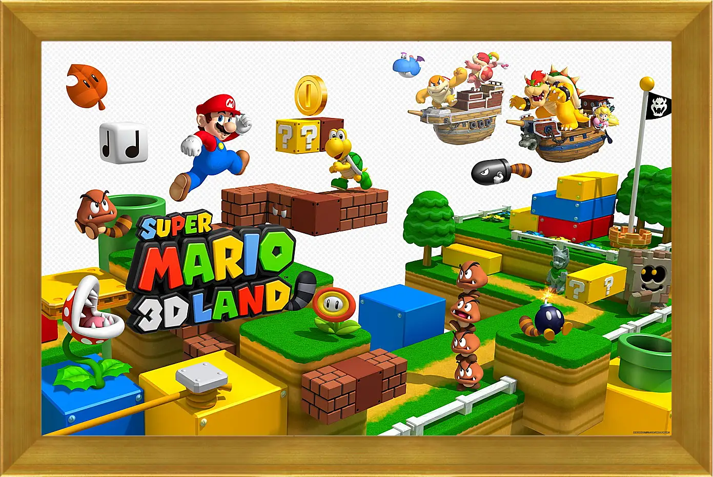 Картина в раме - Super Mario 3D Land
