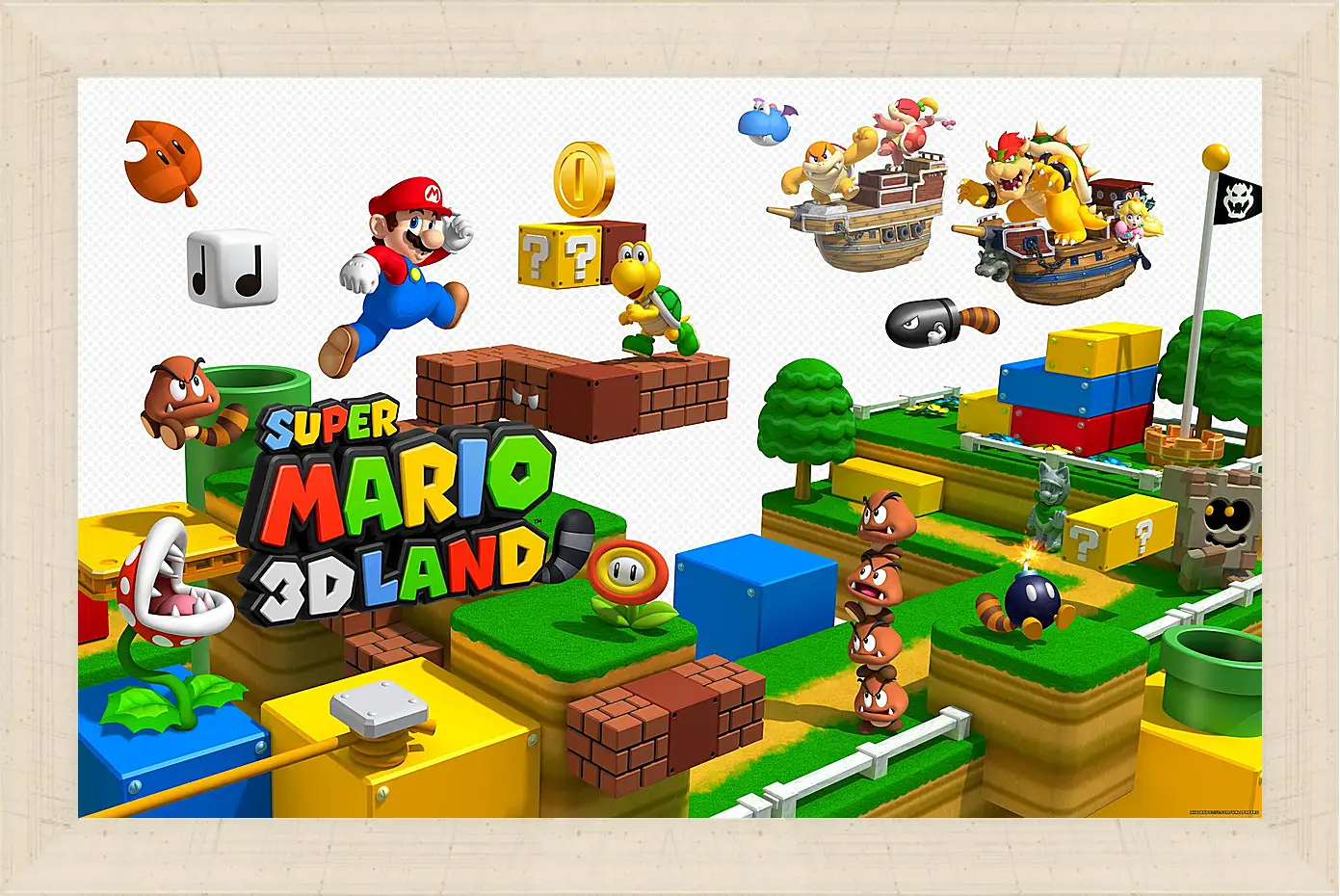 Картина в раме - Super Mario 3D Land
