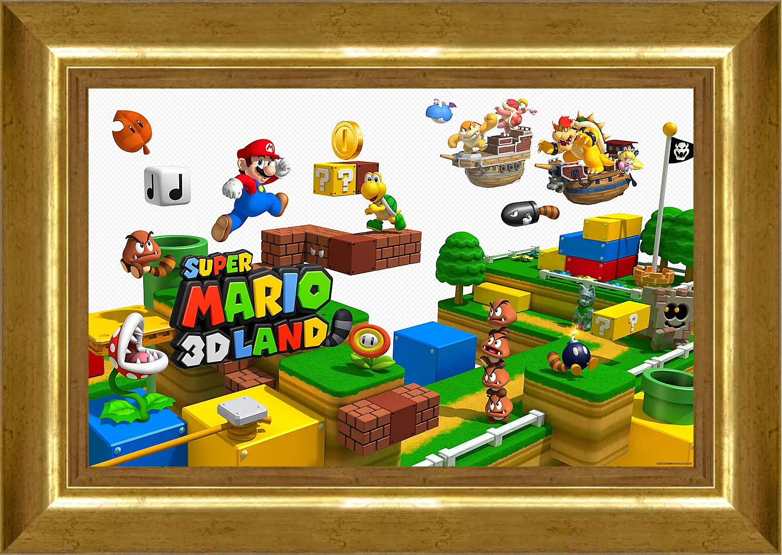 Картина в раме - Super Mario 3D Land
