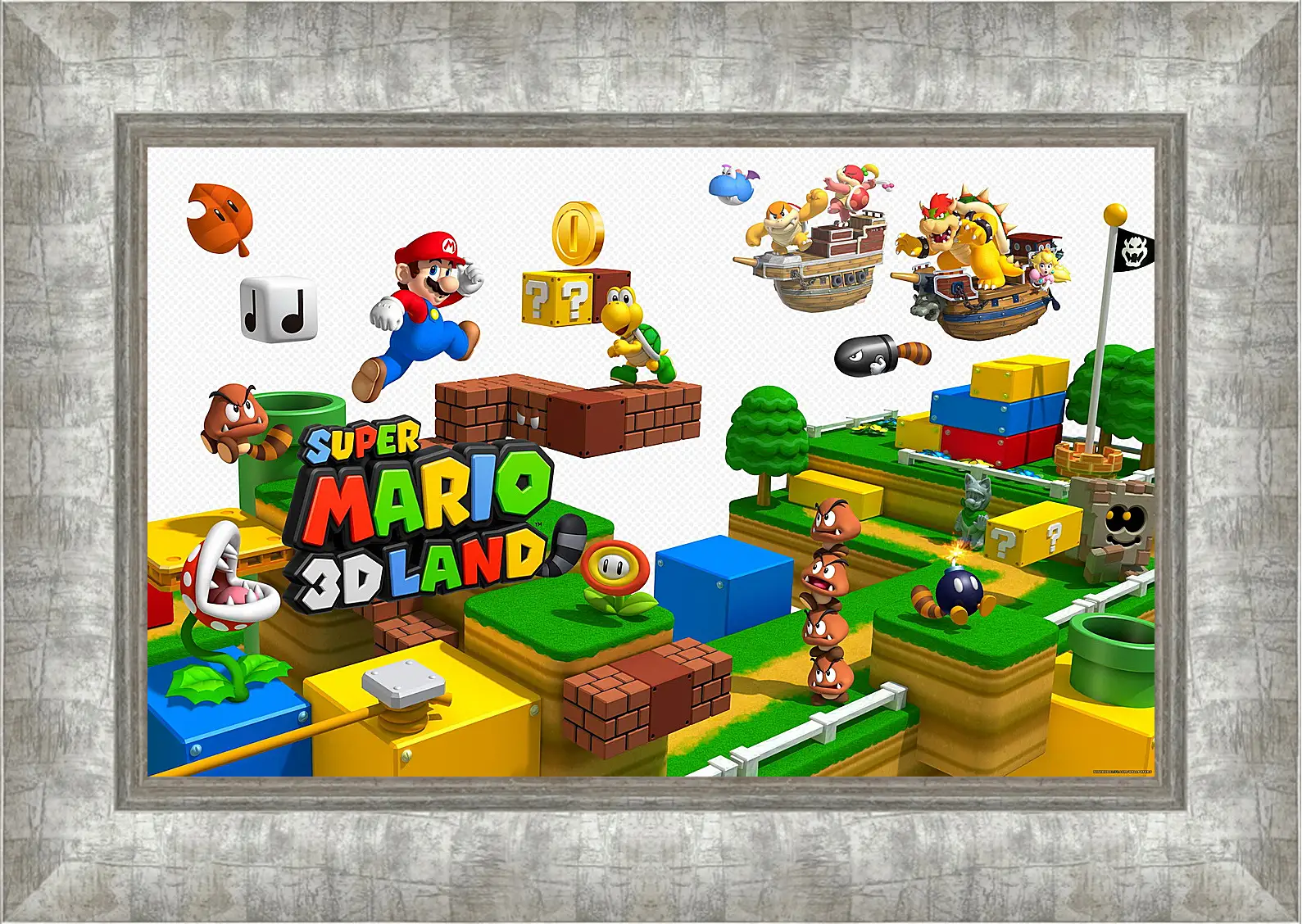 Картина в раме - Super Mario 3D Land
