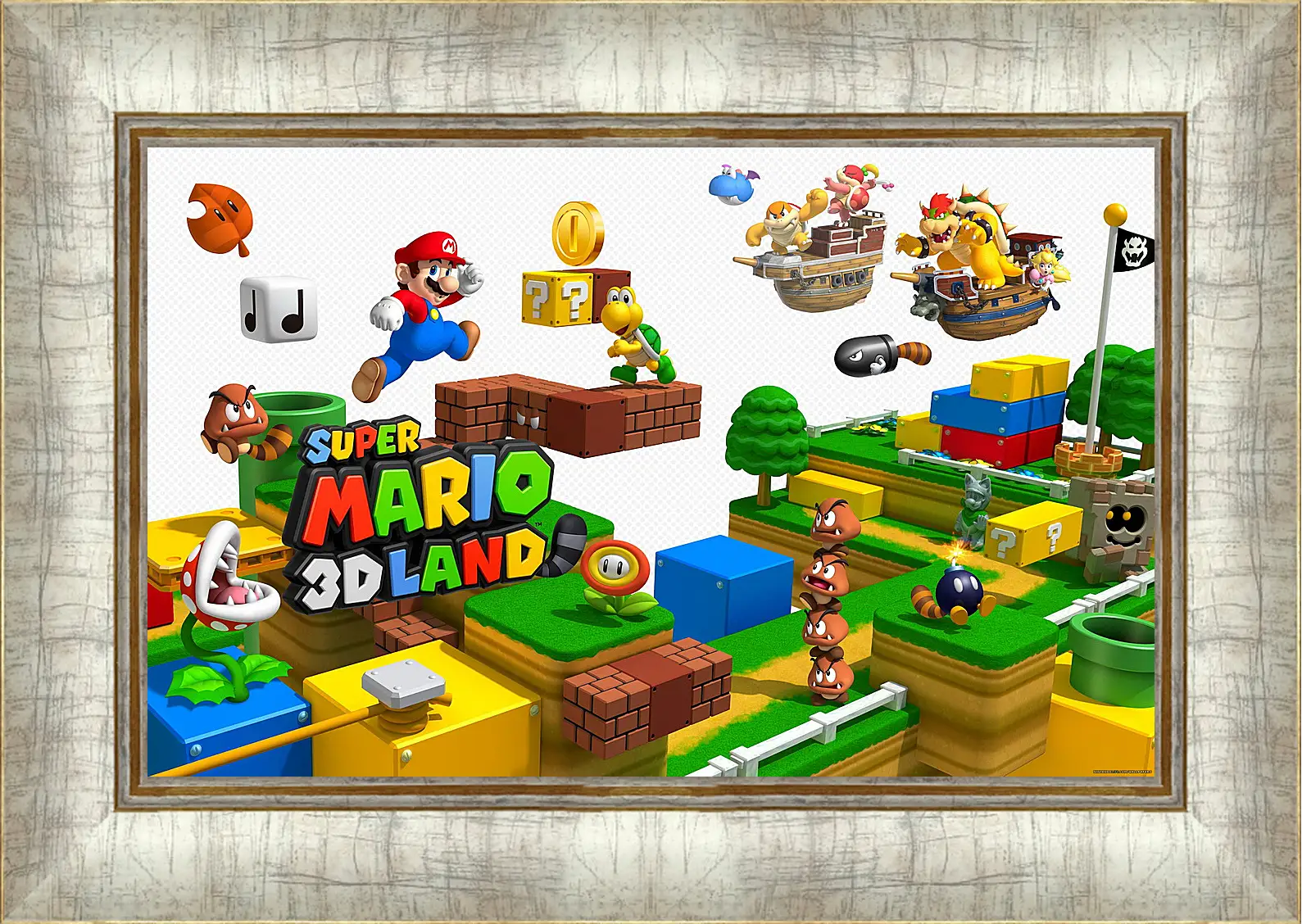 Картина в раме - Super Mario 3D Land
