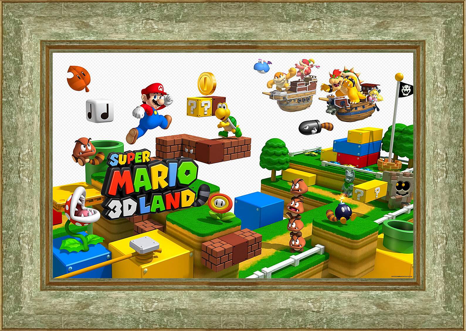 Картина в раме - Super Mario 3D Land
