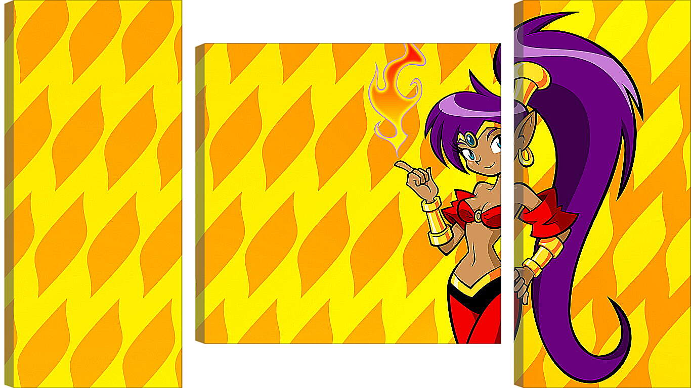 Модульная картина - Shantae: Riskys Revenge
