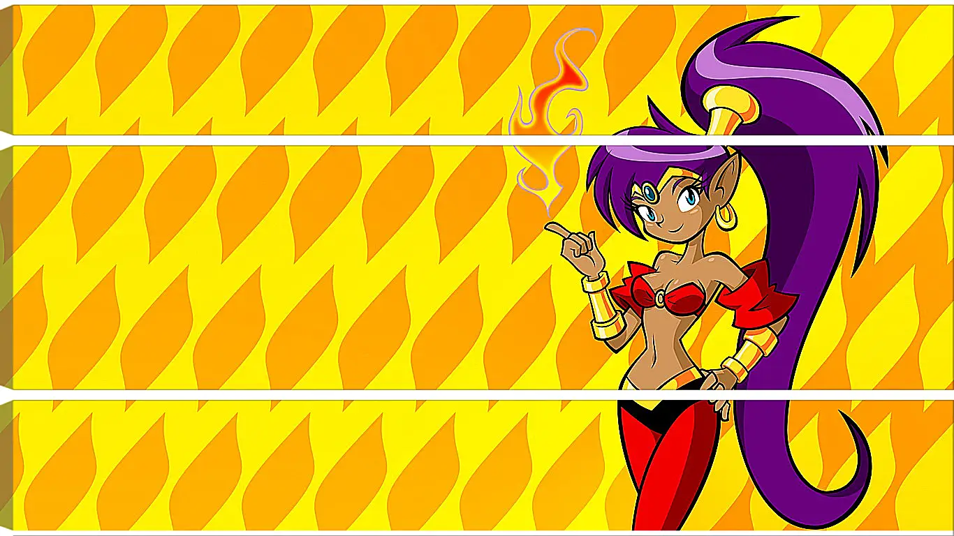 Модульная картина - Shantae: Riskys Revenge
