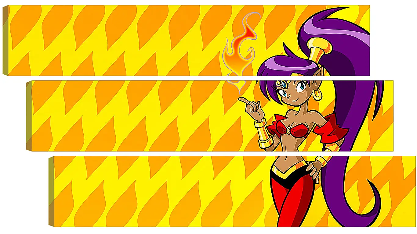 Модульная картина - Shantae: Riskys Revenge
