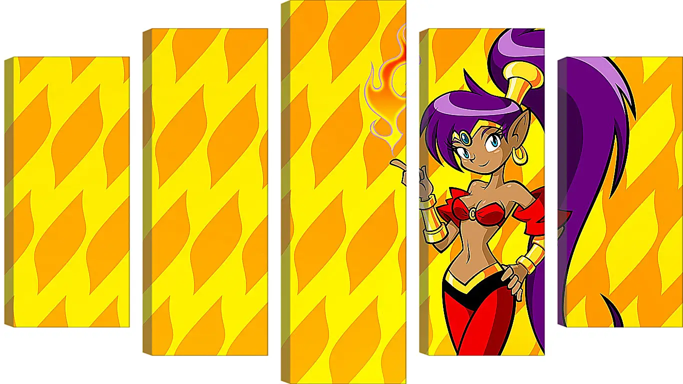 Модульная картина - Shantae: Riskys Revenge
